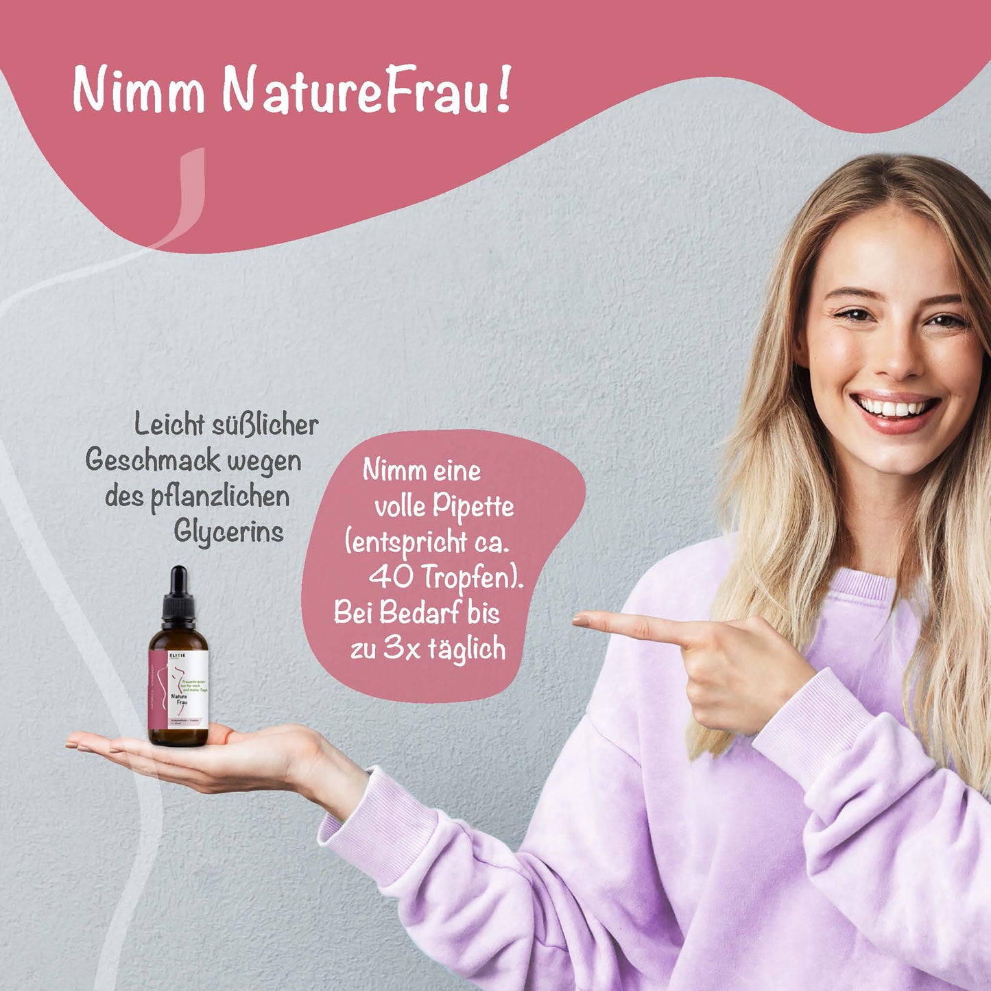 Einnahme NatureFrau